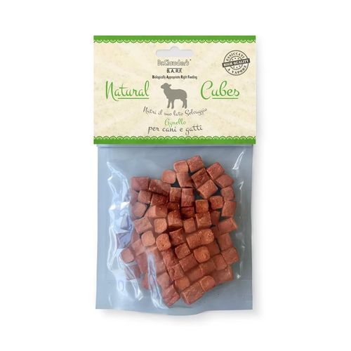 Dr Clauser's B.A.R.F Snack per Cani e Gatti Natural Cubes Agnello