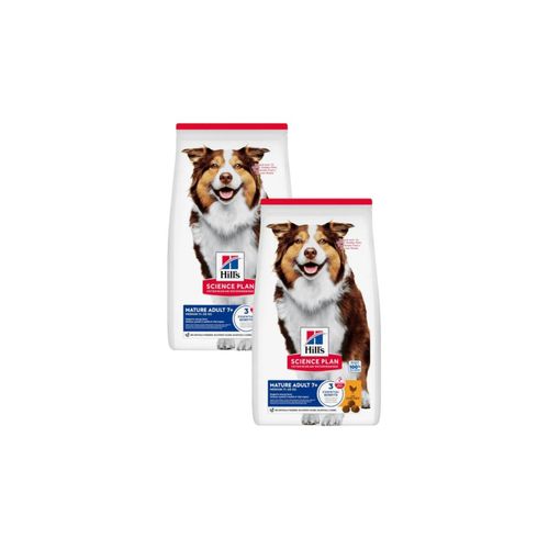 Kit Risparmio 2x14KG Hill's Science Plan Medium Mature Adult 7+ Dog