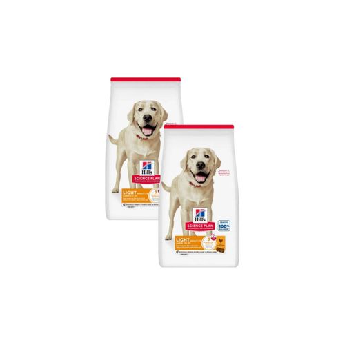 Kit Risparmio 2x14KG Hill's Science Plan Light Large Adult Dog