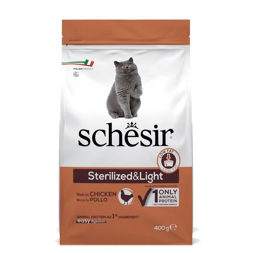 Schesir Cat Sterilized & Light al Pollo