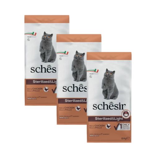 Schesir Cat Sterilized & Light al Pollo
