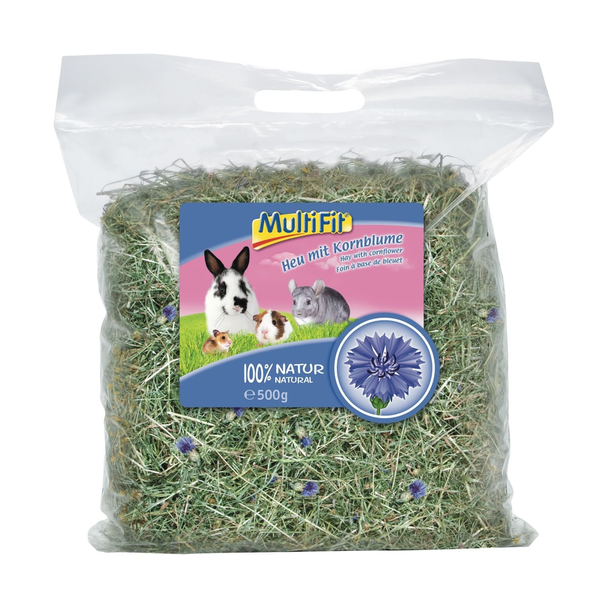 Rastrelliera Per Fieno XL Per Piccoli Animali Con Pannello Di Legno