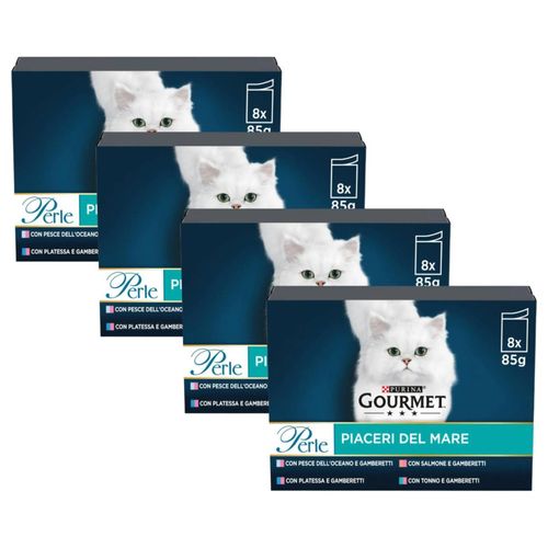 Gourmet Perle Piaceri del Mare Cat Busta Mix Pesce