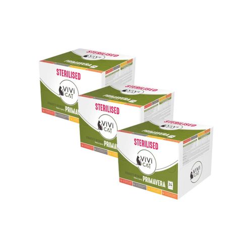 ViVi Cat Sterilised Busta Mix Carne e Pesce