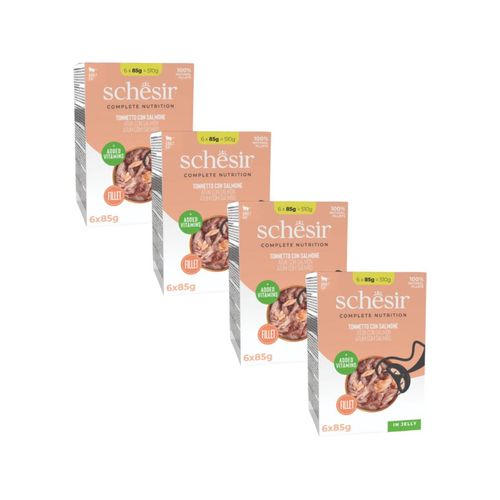 Kit Risparmio 24x85G Schesir Cat
