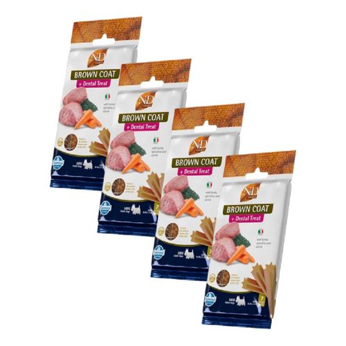 N&D Quinoa Snack Cane Mini Brown Coat