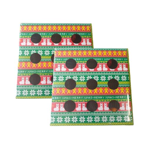 Lovedì Tiragraffi di Natale Quadrato