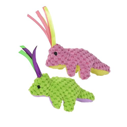 AniOne Gatto Dinosauri con Lamina Scoppiettante