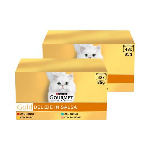 Gourmet Gold Delizie in Salsa Cat Lattina Multipack
