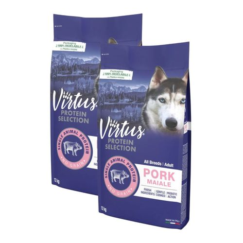 Virtus Dog Protein Selection Adult Maiale No Grain
