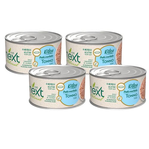 Next Natural Kitten Lattina Multipack 4x150G