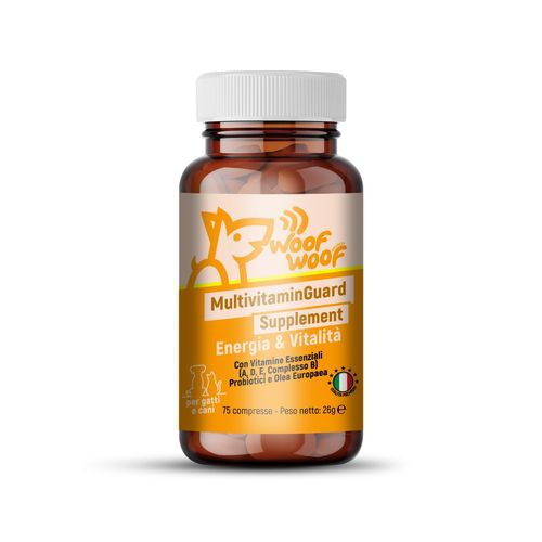Woof Woof MultivitaminGuard Supplement Cane e Gatto