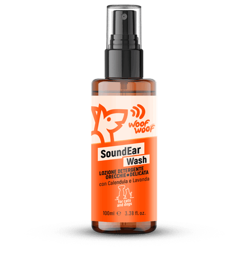 Woof Woof SoundEar Wash Lozione Detergente Cane e Gatto