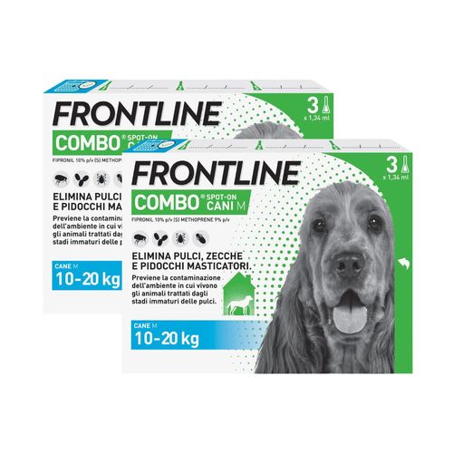 Frontline Combo Cani Antiparassitario Contro Pulci, Zecche E Pidocchi 10-20Kg