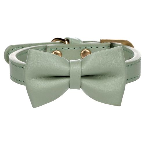 Flamingo Collare Nela con Fiocco Verde