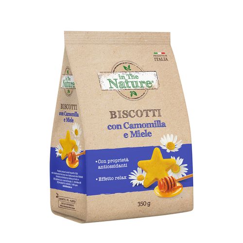 In The Nature Snack Dog Biscotti Relax con Camomilla e Miele