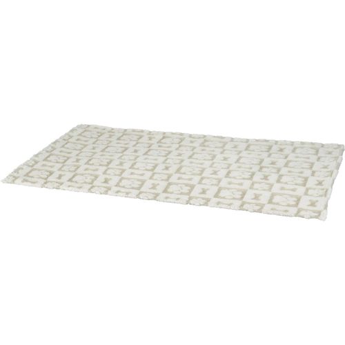Anione Coperta Geometrica Beige