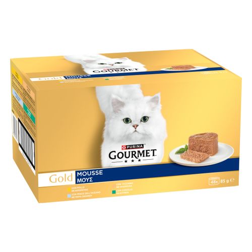 Gourmet Gold Mousse Cat Lattina Multipack