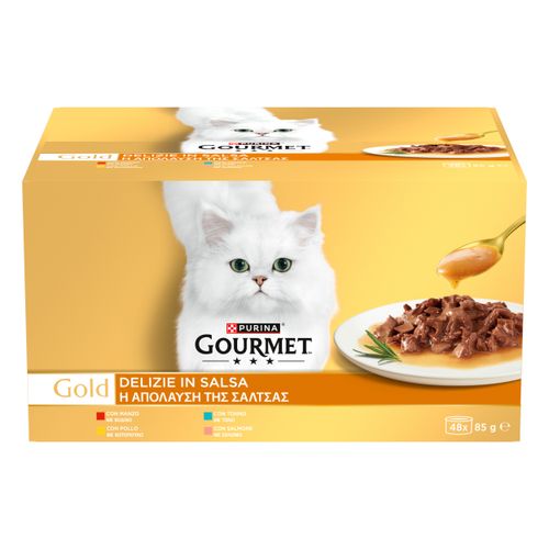 Gourmet Gold Delizie in Salsa Cat Lattina Multipack