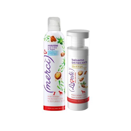 Kit Lovedi Shampoo Mousse e Balsamo Olio di Argan