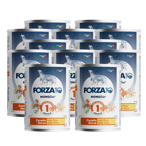 Kit Risparmio 12x400G Forza10 All Size Adult Diet Lattina