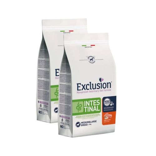 Exclusion Intestinal Dog Medium&Large Maiale