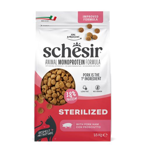 Schesir Cat Monoprotein Sterilized Prosciutto