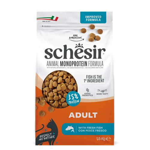 Schesir Cat Adult Monoprotein Pesce