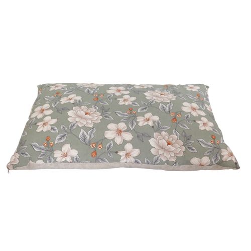 Luna&Teo Cuscino Sfoderabile Soft Flowers Verde