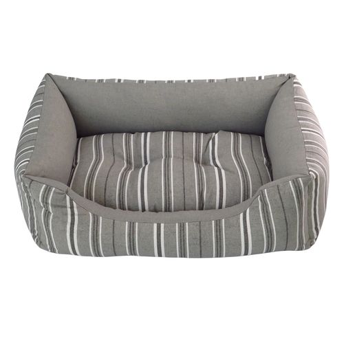 Luna&Teo Cuccia Rettangolare Lines a Righe Grigia