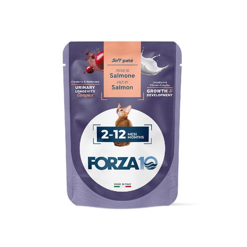 Forza10 Kitten Botanicat Patè Busta Multipack 24x80g