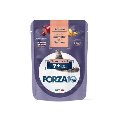 Forza10 Cat Senior Botanicat Patè 7+ Sterilized Multipack 24x80g