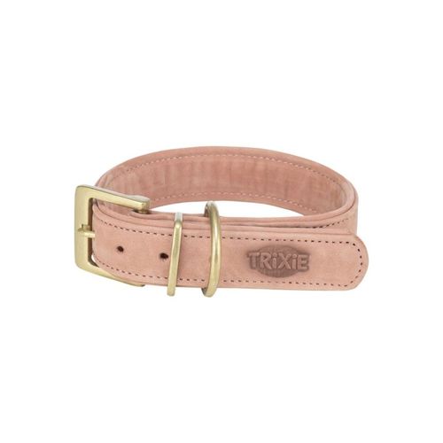 Trixie Pure Collare in Pelle per Cane Rosa