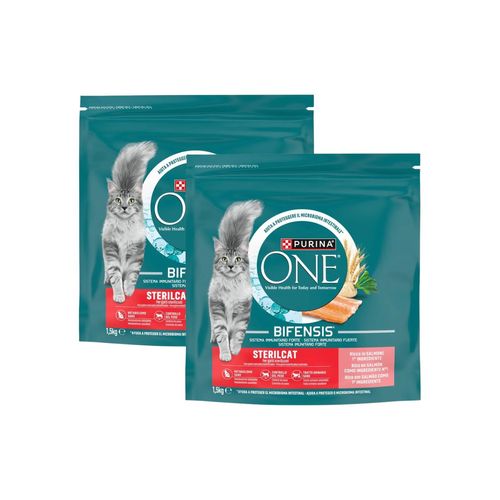 Purina One Gatto Sterilised Salmone e Frumento