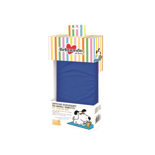 Tappetino Refrigerante per Cane Medio 65x50CM Blu