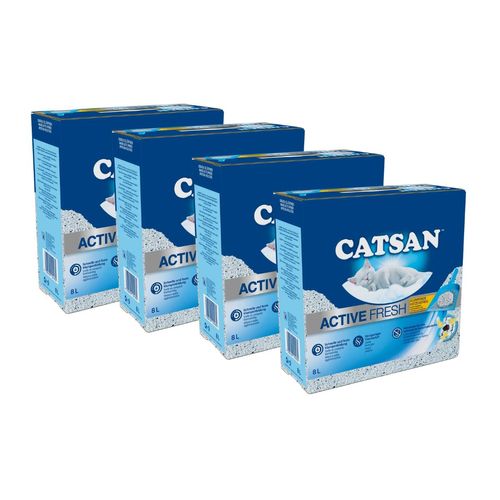 Catsan Lettiera Agglomerante Active Fresh