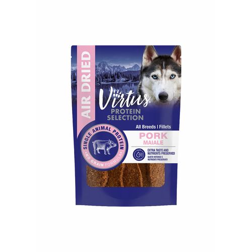 Virtus Dog Air Dried Fillets Maiale
