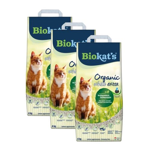 Biokat’s Lettiera Agglomerante Organic White Extra