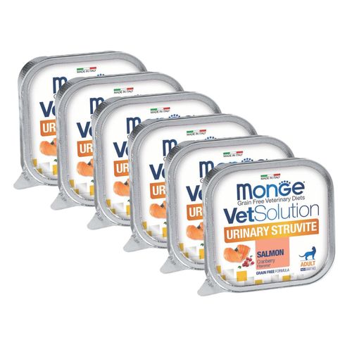 Monge Vet Solution Gatto Urinary Struvite Vaschetta 100G