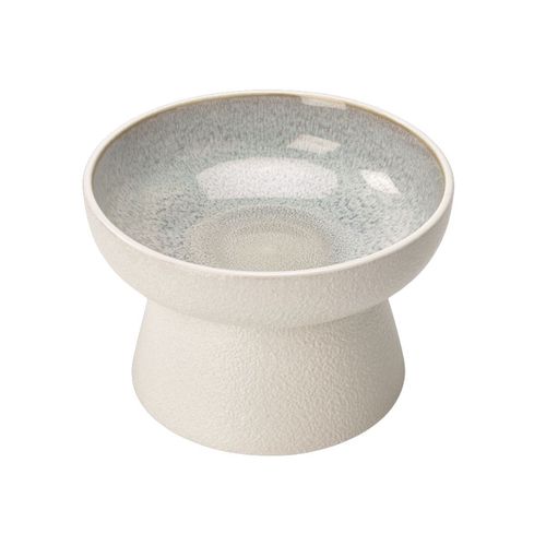 Ciotola per Gatti in Ceramica Bianca Moli