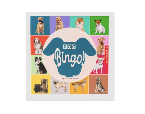 Dog Bingo Gioco di Carte per Famiglie e Amanti dei Cani Kikkerland