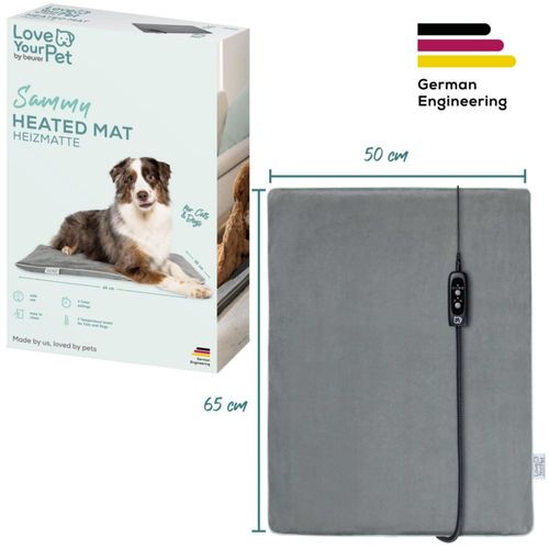 Tappeto Riscaldante per Cani e Gatti Grigio Beurer