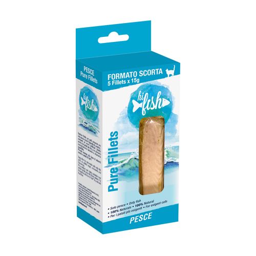 Hi Fish Cat Pure Fillet Multipack Pesce 5x15G