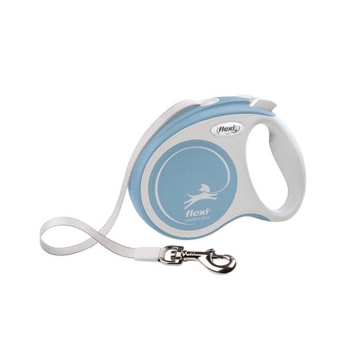 Flexi Guinzaglio Automatico per Cani Comfort Plus Azzurro
