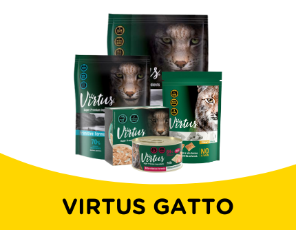 Acquista i migliori prodotti per il tuo Gatto: scegli Virtus!